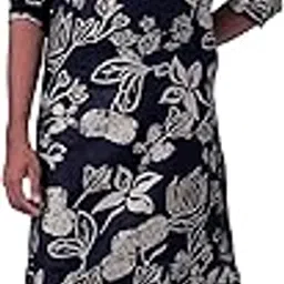 varbandhan Men's Cotton Foil Print Straight Fit Kurta Indian Kurta for Festive, Wedding & Casual Wear-picture-21