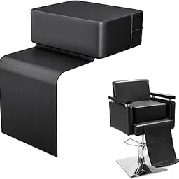 Nyeekoy Salon Booster Seat for Kids,Barber Leather Cushion Pads for Salon Chair Hair Stylist Salon Spa Chair Equipment,Oversize(（13"X16.5"X6.7"）,Black-image-21
