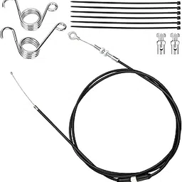 YOXUFA 75 inch Go Kart Throttle Cable for VM22 VM24 Predator 212cc 196cc 6.5hp GX160 GX200 Engine Manco American Sportworks Go Cart Lawn Mower Replacement Parts with Brake Return Pedal Springs-picture-62