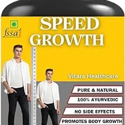 Speed growth | Height increase for Man & Woman | Height Gainer | capsule | Height Growth image 1