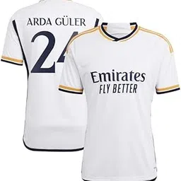 Arda Guler Jersey 24 Number Jersey Football Jerseys Liga Club Men's Home-picture-46