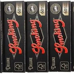 Smoking Deluxe Regular Small Size 70MM Rolling Paper (Pack of 6 Booklets)-picture-28