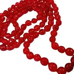 hdbg रूबी स्टोन ओरिजिनल सर्टिफाइड Real Ruby Mala Lal Moti Ki Tasbih Beautiful Round Brilliant Cut लाल याक़ूत सुर्ख रंग माणिक रूबी स्टोन असली रूबी के स्टोन की माला Manikya Stone Rosary For Unisex-picture-11