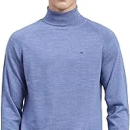 monte carlo Men's Regular Fit Pullover | Solid Pattern | High Neck Winter Pullover for Men | Full Sleeve Pull-On Sweater-picture-51