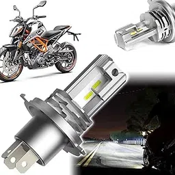 Auto Pearl V3 LED Headlight Bulbs Hi/Low Beam Fits for Vehicle H4 Compatible with 250 Duke (Pack of 1)-picture-31