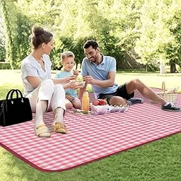 MR.JV Chatai Mat | Foldable Travel Sleeping Mat | Bedsheet & Mattress Protector | Versatile Floor Chatai for Yoga & Picnics | Stylish Pink Check Design [Pack of 1] (150 x 100cm)-picture-43