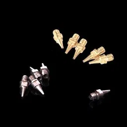 SECRET DESIRE Stainless Steel 0.3mm Nozzle. Needle COMPATIBLE FOR HD130/HD-470 Airbrushes Pack of 10PCS Random Color|Tattoos & Body Art|Tattoo Supplies-image-21