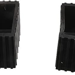 CALANDIS® 2 Pieces Square End Cap Gym Fitness Equipment Tube Cover for Sturdy Room Gym Type F | Other Strength Training | Strength Training-picture-12