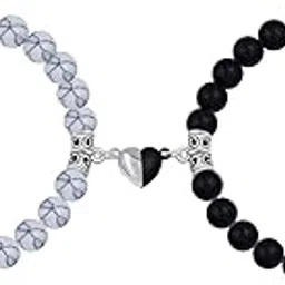 Magnetic Attraction Heart Couple Bracelet Magnet couple bracelet for Girlfriend Boyfriend -1417-picture-19