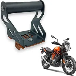 Vyayata GPS Mount for KTM390 Adventure Handlebar Hand Guard | Mobile Phone Holder Mount, Black, Alloy Steel-picture-36