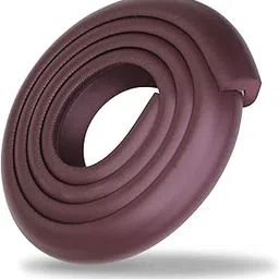 Safe-O-Kid® Baby Safety 5 Meter (16.4 feet) Edge Guard with 3 M Tape, Edge and Corner Protectors, BPA Free, Non-Toxic, Impact Cushion for Tables, Desks, and Furniture (Brown)-picture-13