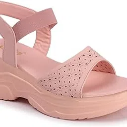 colo Comfortable,Soft Cushioned Wedge Heel Sandal for Womens and Girls-picture-30