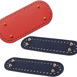 JAZZY PEARLS® 3pcs Crochet Bag Bottom Pad Bottom Mat Weaving Bag Insert Cushion Red|Clothing, Shoes & Accessories | Womens Handbags & Bags | Handbag Accessories-picture-21