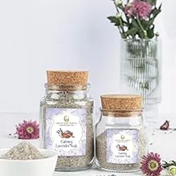 Chennai Soap Bath Soak & Bath Salt Collection | Premium Epsom Salt & Himalayan Pink Salt Blends with Essential Oils | For Relaxation, Muscle Relief & Skin Hydration | Natural Floral & Herbal Fragrance Range (100g, Calming Lavender bath salt)-picture-20