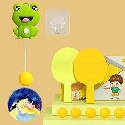 Club Bollywood®Portable Indoor Hanging Table Tennis with Balls Interaction Birthday Frog Five Ball|Sporting Goods | Indoor Games |Three Ball:-picture-39