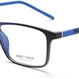 3D Polarized Rectangle Clip on Glasses with 4PCS Magnetic Lens,TR90 Eyeglasses Frame with Spring Hinge for Myopic Men Women 6054-image-5