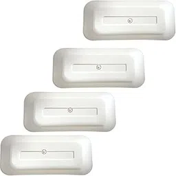 VINSHRA 20-inch Rectangular Bottom Tray Suitable for Rectangular Plastic Pot - White Color - Set of 4| Heavy Duty Highly Durable Plant Saucer Indoor Home Decor & Outdoor Balcony Garden-picture-23