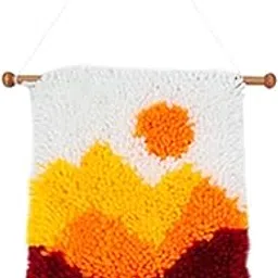HEAVENGLOW Cartoon Latch Hook Tapestry Carpets Cushion Mat Kits for Beginners Mountain | Crafts | Needlecrafts & Yarn | Rug Making | Latch Hooking | Latch Hooking Kits-image-44