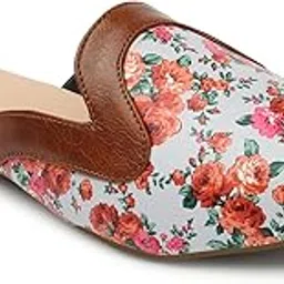 shenellfashion Women's Slip-on Mules Shoes & Sandals with Extra Soft Footbed for Office and Party Occasions-picture-28