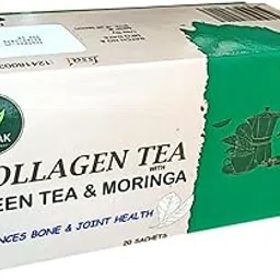 TASPAK Collagen Tea with Green Tea and Moringa 20 Sachets Enhances Bone & Joint Health-picture-12