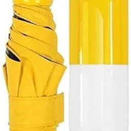 mishrit Full Light Waight Very Attractive 4 Fold Handy Umbrella with Capsule Shape Case for summer and rain-picture-17