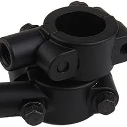 1 Pair 10mm Motorcycle Bike Handlebar Mirror Clamp Mounting Bracket black|Motors | Parts & Accessories-image-35