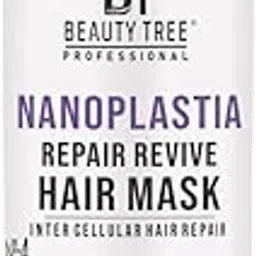 Beauty Tree Nano Plastia Hair Repair Mask With Tannin, Acai Fruit Oil, Collagen For Provide Smoothing, Deep Hydration 300 Ml-picture-14