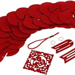 Club Bollywood®red Floral Lantern DIY Kits Fabric Crafts handcrafts Flower| Home Arts & Crafts | Other Home Arts & Crafts|1 Sets Flower Lantern DIY Kits-picture-52