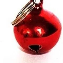 RvPaws Pet Dog Jumbo Size Collar Bell Dog Bell Puppy Bell Kitten Bell Puppy Collar Bell Kitten Collar Bell Pet Collar Bell - Red-picture-49