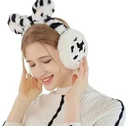 Winter Ear Muffs Women Winter Ear Warmers Plush Cartoon Rabbit Earmuffs for Women Girls Outdoor Earmuffs-image-5