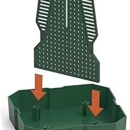 Enakshi® Bearded Dragon Feeder Chameleon Feeding Station for Frog Lizard Climbing Pet Green|Pet Supplies | Reptile Supplies image 1