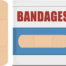STAR SAI COLLECTION- Sterile Adhesive Bandages 100-Pack | Latex-Free, Water-Resistant Strips (3/4 x 3 Inch) – Breathable & Comfortable Wound Protection for Kids and Adults image 1