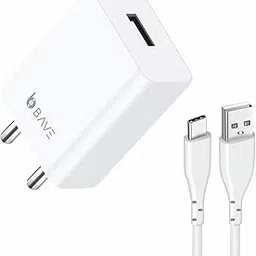 Bave 44W Flash Charger with Type-C Cable | Fast Charging for Vivo V21/V23/V25/V27/V29/Y35/Y75/Y100/Y200/X70/X80/X90, iQOO Z6/Z7/Z9/Neo 6/Neo 7/11/12 | 44W FlashCharge | BIS Certified | White-picture-34