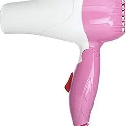 Drumstone 10 𝒀𝒆𝒂𝒓𝒔 𝑾𝒂𝒓𝒓𝒂𝒏𝒕𝒚 Professional Electric Foldable Hair Dryer 1000W | 2 Speed Settings, Cool Shot, Lightweight & Travel Friendly | Pink & White Portable Hair Styling Dryer-image-33