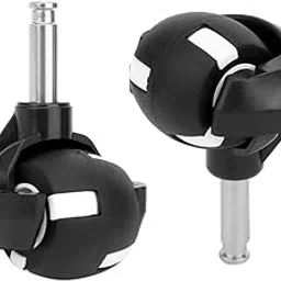 Set of 2 Sweeping Robot Wheel, Universal Wheel Replacement Parts ABS Universal Wheels Replacement Wheel, 2.0x1.6x1.6in for Sweeping Robot Deebot N79/n79s Sweeping Robot-picture-22