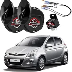 AUTOINNOVATION 12V Snail Electric Car Horn - Ultra Loud Air Horns for Scooters, Bikes, Trucks, and Vans (Pack of 2)-picture-23