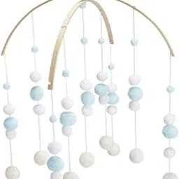 MERISHOPP®Wind Chime Kids Room Crib Decorative Hanging Balls String Craft Toy Ornament Light Blue|Home & Garden | Home Decor| Other Home Decor|1 Piece Wind Chime-picture-30
