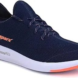 sparx Mens Sm-482 Navy Blue Neon Orange Running Shoe - 8 UK (SM482NBNOR008)-picture-39