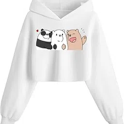 Crop Hoodie for women Girl casual stylish latest Brown Beige lavender black white pink under 399 499 winterwear Hood wali crop hoody-image-77