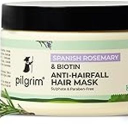 Pilgrim Spanish Rosemary Anti Hairfall Hair Mask, 200Gm With Biotin For Reducing Hair Fall & Strengthens Hair, 1 Count-picture-10
