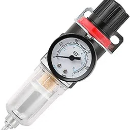 Fansport Air Filter Regulator AFR2000 1/4inch Oil Water Separator Air Compressor Filter-image-40