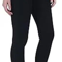Linaria Women Black 4 Button Plain Stretchable Denim Jeans-picture-24