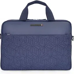 tommy hilfiger Unisex Margot 14 Inch Laptop Business Case - Navy-picture-45