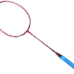 Kawasaki War Wolf 90 High Modulus Graphite Unstrung Badminton Racket, 3U(85-89 Grams), G1 - Red (Tension Upto 30 LBS)-picture-54