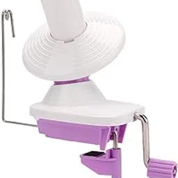 STYLEHEAVEN Yarn Ball Winder Compact Manual Thread Winder for Knitting Fiber Needlecraft Purple-image-25