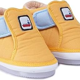 neska moda Baby Boys & Girls Cotton Hook & Loop Chu Chu Musical Shoes/Booties For 6 To 24 Months -BT4267-picture-43
