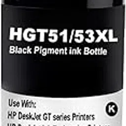 GEDI GT53XL Refill Ink Bottle for USE in DESKJET 5810,5811,5820,5821 INKTANK Wireles 315,316,319,410,415 Smart Tank 500,510,515,750,790 Printers (135ml Per Ink Bottle) (Pack of 1 Bottle)-image-3