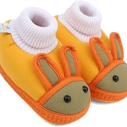 neska moda 6 To 12 Months Baby Boys & Baby Girls Cute Soft Cotton Pre-Walker Sports Booties-BT4930-picture-15