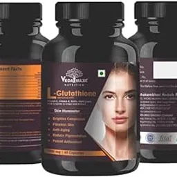 VEDA MAXX L-Glutathione Skin Lightening Capsules, 1000 mg, 60 Capsules-picture-53