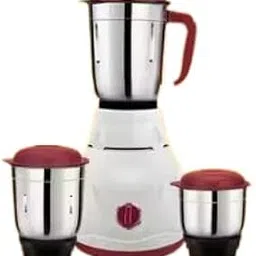 Electric Mixer Grinder with 2 Stainless Steel Jars | Powerful Motor, Multi-Purpose Kitchen Appliance for Grinding & Blending | Red-picture-24